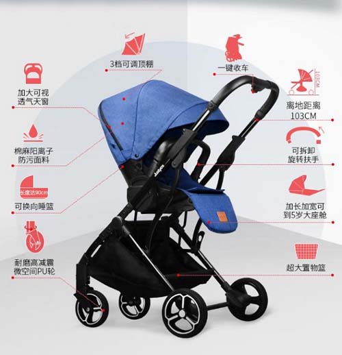 拒絕安全隱患，家長們必不可少的嬰兒推車該有哪些功能4