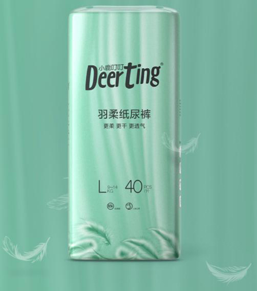 小鹿叮叮羽柔紙尿褲融入日本SAP鎖水珠 瞬吸鎖水不反滲