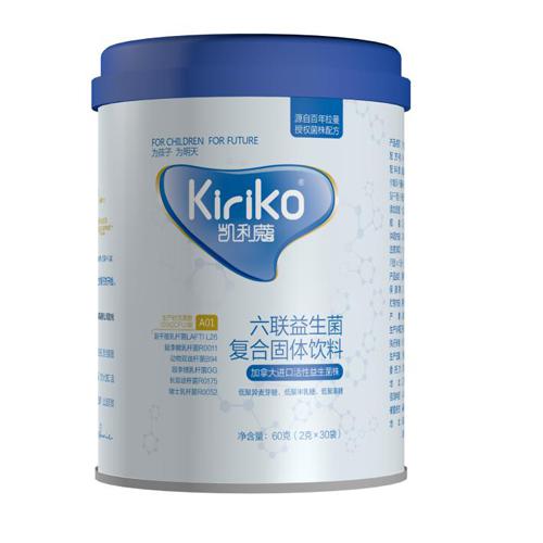 Kiriko凱利蔻六聯(lián)益生菌天貓上線 每袋120億活菌
