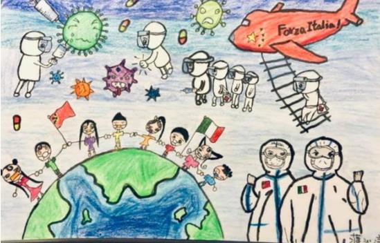 來(lái)自中國(guó)孩子們的這份禮物 讓意大利議員直呼太感動(dòng)