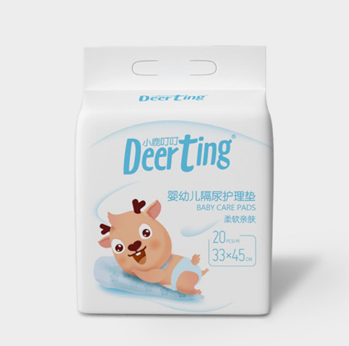 小鹿叮叮一次性隔尿護(hù)理墊 無憂護(hù)理寶寶