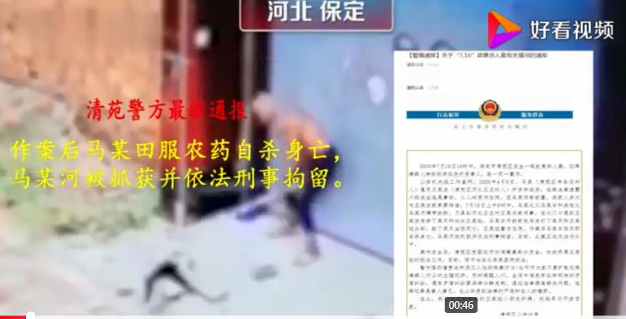 河北祖孫遭報復(fù)1死1傷遭男子持鐵鍬當街暴打 打人者后自殺