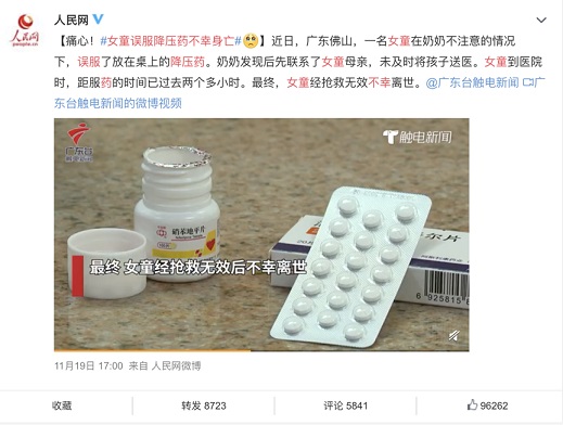 女童誤服降壓藥身亡 家長謹(jǐn)記這 4 件事讓孩子遠(yuǎn)離危險