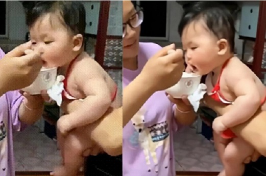 寶寶“鉆碗”火了，家長這樣做，可以讓急脾氣的孩子“慢”下來