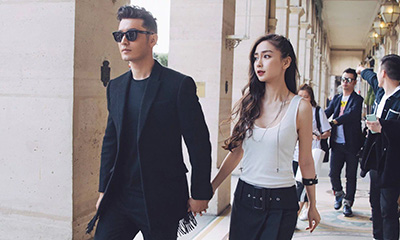 黃曉明曝光兒子側(cè)臉照，小小年紀帥成正太