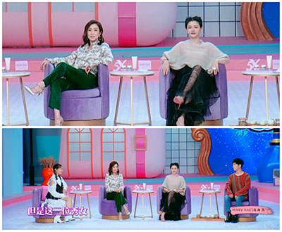 大S和佘詩(shī)曼坐一起氣質(zhì)大相徑同，網(wǎng)友：孩子的力量